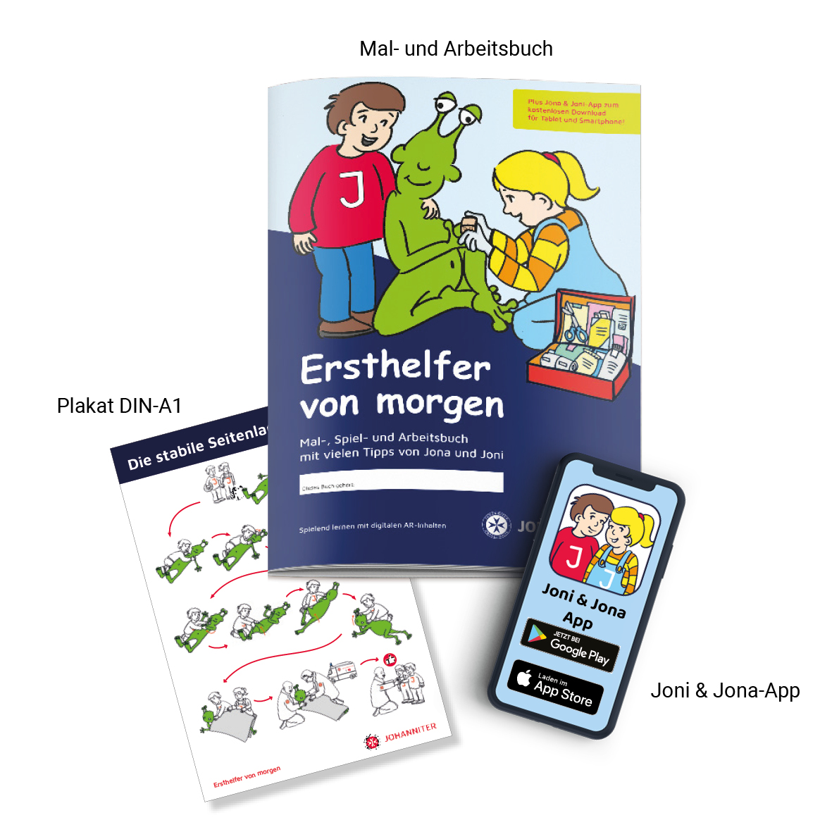 Erste Hilfe für Kinder mit Jona und Joni